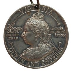 Medal - Diamond Jubilee Queen Victoria