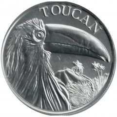 1 oz Silver Toucan