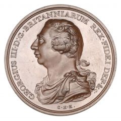 Medal - George III Union, C.H. Küchler, bronze