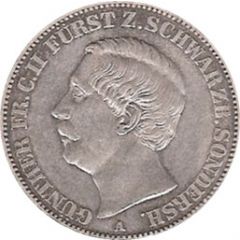 1 Vereinsthaler - Günther Frederick Charles II