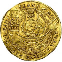 1 Rose Noble - Ghent Revolt 2 digit date
