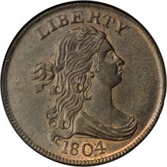 1/2 Cent `Draped Bust - Half Cent`