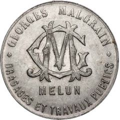 20 centimes - Georges Malgrain - Melun [77]