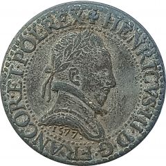 Token Collection BP - Le Trésor des Rois de France №16 - Henri III