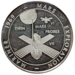 Medal - The Caltech - JPL Numismatic Society Mars Exploration