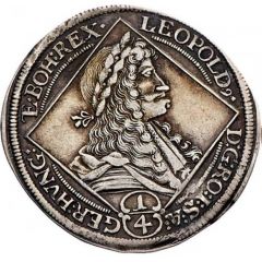 1/4 Thaler - Leopold I Graz