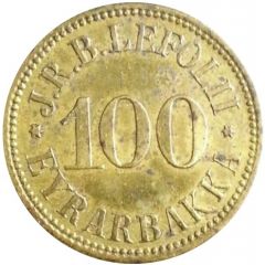 100 Aurar J. R. B. Lefolii