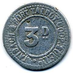3 Pence - Taibach and Port Talbot CSL Glamorgan, Wales
