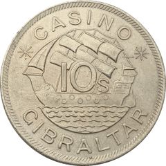 10 Shillings - Casino Gibraltar