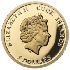 5 Dollars - Elizabeth II Walking Liberty
