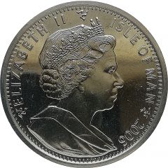 1 Crown - Elizabeth II The Battle of Trafalgar