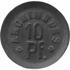 10 Pfennigs - Breslau Archimedes
