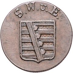 3 Pfennig - Charles August