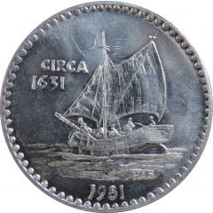Mardi Gras Token - Poseidon 1631