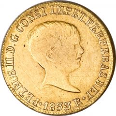 4000 Réis - Pedro II