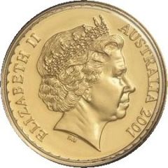 100 Dollars - Elizabeth II 4th Portrait - Golden Wattle - Gold Bullion Coin