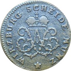 1/2 Pfennig - Adam Frederick of Seinsheim