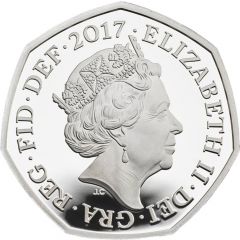 50 Pence - Elizabeth II Mr. Jeremy Fisher, Silver Proof