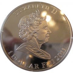 1 Dollar - Elizabeth II Earth