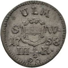 31/2 Kreuzer / 2 1/2 Kreuzer