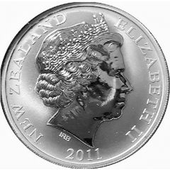 1 Dollar - Elizabeth II 4th portrait, Kiwi