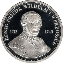 Medal - Deutsche Könige Friedrich Wilhelm I 1688-1740