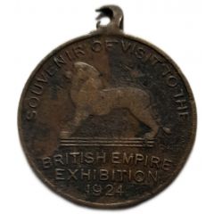 Medal - British Empire Exhibition 1924 Christian Herald
