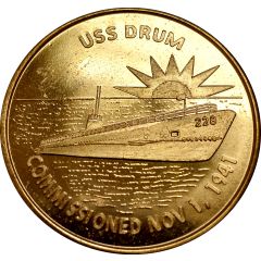 Token - Battleship Memorial Park, Mobile, Alabama USS Drum
