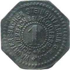 1 Pfennig - Schlierbach Wächtersbacher Steingutfabrik G.M.B.H.