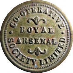 1 Pound - Royal Arsenal Co-Operative Society