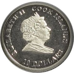 10 Dollars - Elizabeth II Apollo 11 Mission