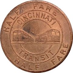 1/2 Fare - Cincinnati Transit Cincinnati, Ohio