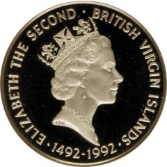 250 Dollars - Elizabeth II Coat of Arms Columbus
