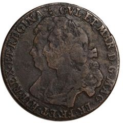 1 Bawbee - William and Mary