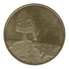 Monnaie de Paris Tourist Token - Expo Miyazaki/Moebius Le château dans le ciel