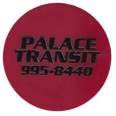 Transit Token - Palace Transit, Red Mitchell, South Dakota