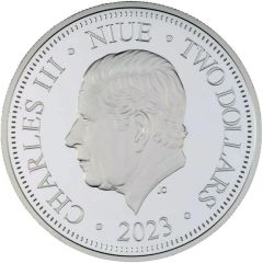 2 Dollars - Charles III Patchwork Platypus