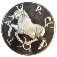Zodiac Medals Taurus