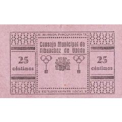 25 Céntimos Albanchez de Úbeda