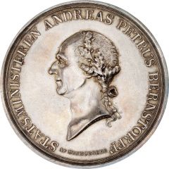 Medal - In honor of Andreas Bernstorff