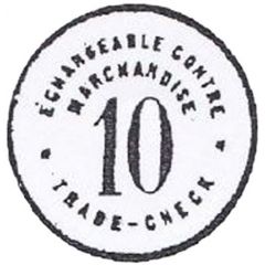 10 centimes - Distributeur automatique américain