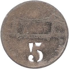5 Centimes - Pont Transbordeur de Rouen