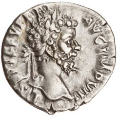 Denarius - Septimius Severus PM TR P V COS II P P, Pax