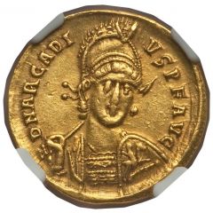 Solidus - Arcadius NOVA SPES RES PVBLICAE, Constantinopolis
