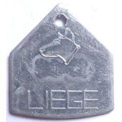 Dog Tax Token - Province of Liège