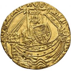 1/2 Noble - Henry IV Heavy coinage, London mint