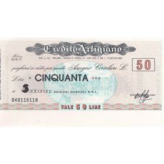 50 Lire Credito Artigiano