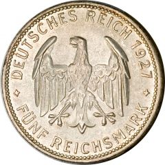 5 Reichsmark Tubingen University