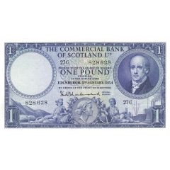 1 Pound Commercial Bank of Scotland