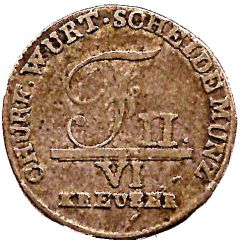 6 Kreuzers - Frederick II
